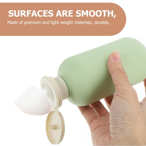 NEW! 2pcs Squeeze Bottles, Travel Bottles, Refillable Lotion Bottles, Flip Tops - Picture 2 of 10